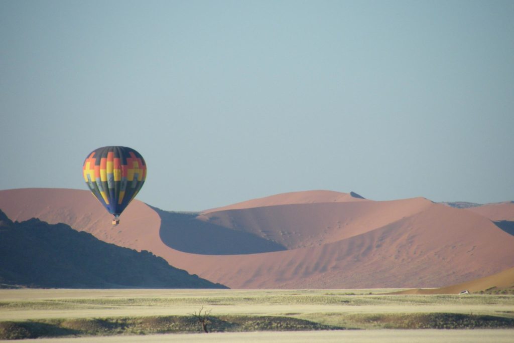 Heißluftballon-Namibia